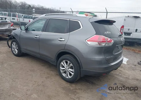 2016 Nissan Rogue Sv z USA, uszkodzony, nr VIN KNMAT2MT6GP638086